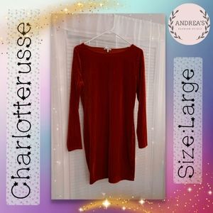 Charlotterusse red dress
